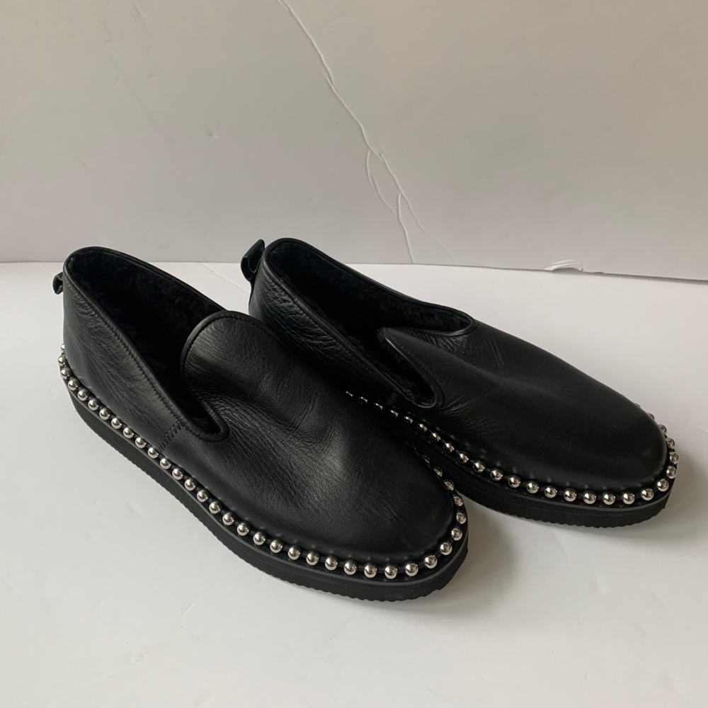 ALEXANDER WANG TEDI W/SHEARLING 38.5, FITS LIKE 9